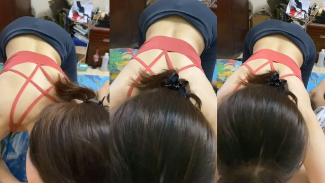 Phang vợ yêu thích tập gym cực sướng